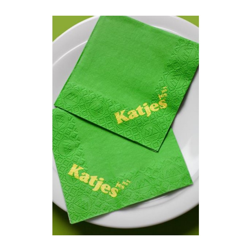 Hantiss Tissue-Serviette (2-lagig) 24 x 24 cm (1/4 Falz), mit Ihrem Werbedruck