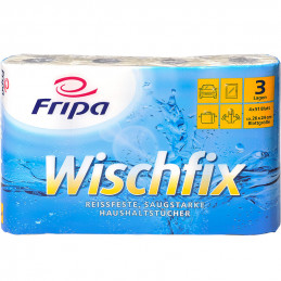Fripa-Haushaltsrollen Wischfix, 3-lagig