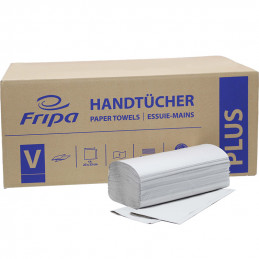 Fripa-Papierhandtücher Plus, 1-lagig, Karton